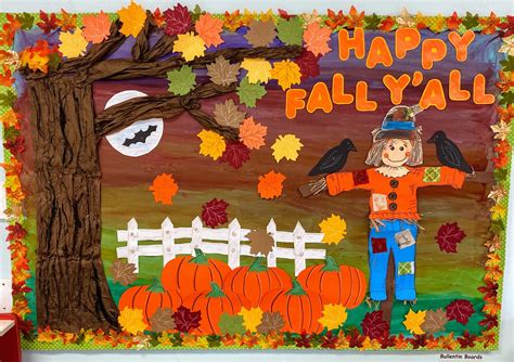 fall harvest bulletin board ideas